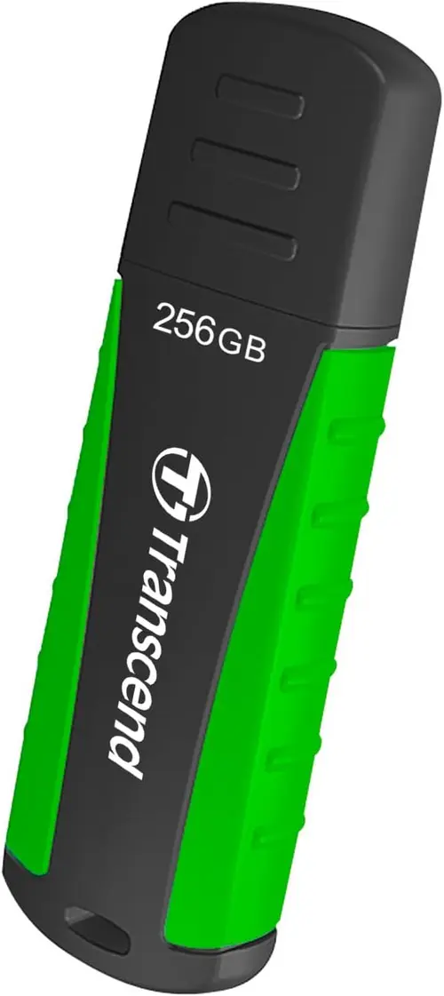Stick USB Transcend Jetflash 810, 256GB, USB 3.0 (Negru/Verde)