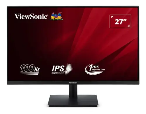 Monitor IPS LED ViewSonic 27inch VA270-H-2, Full HD (1920 x 1080), VGA, HDMI, 100 Hz, 1 ms (Negru)