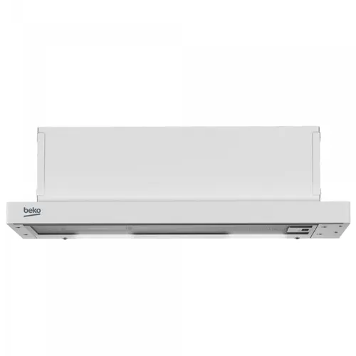 Hota incorporabila telescopica Beko HNT61310WH, Putere de absorbtie 300 mc/h, 3 Trepte de viteza, Iluminare LED (Alb)