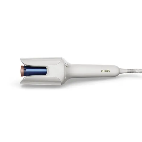 Ondulator de par Philips SenseIQ Wave Pro Styler BHB968/00, 48 W, 4 trepte, Incalzire in 30 de secunde, Temperatura 170-210 C, Functie ionica (Alb)