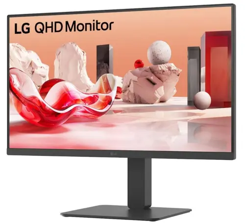 Monitor IPS LED LG 27inch 27BA54QB-B, QHD (2560 x 1440), HDMI, DisplayPort, 75 Hz, 5 ms (Negru)