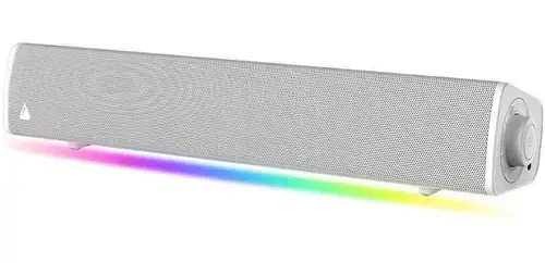 Soundbar Creative Sound Blaster GS3, 12W RMS, Bluetooth 5.4, SuperWide, RGB (Alb)