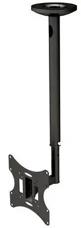 Suport Tavan NewStar FPMA-C060BLACK, 10inch - 40inch, 20 Kg (Negru)