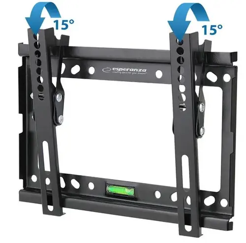 Suport Perete Esperanza ERW010, 14inch - 50inch, 25 kg (Negru)