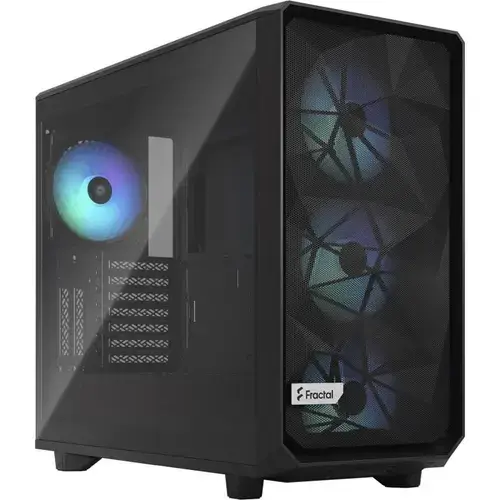 Carcasa Fractal Design Meshify 2 RGB Black, Middle Tower, Tempered Glass (Negru)