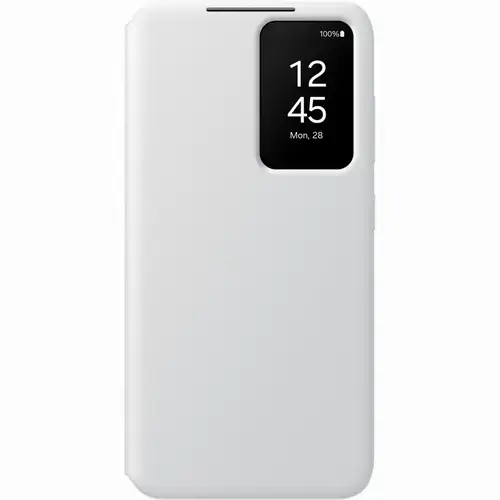 Husa Samsung Smart View Wallet EF-ZS921CWEGWW pentru Samsung Galaxy S24 (Alb)