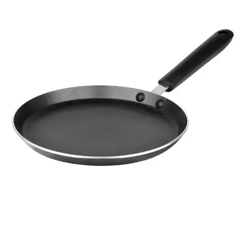 Tigaie pentru clatite RONDELL RDA-022, 24cm, Aluminiu (Negru)
