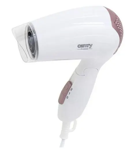 Uscator de par Camry Premium CR 2254, 1200 W, 2 Nivele de temperatura (Alb/Roz)
