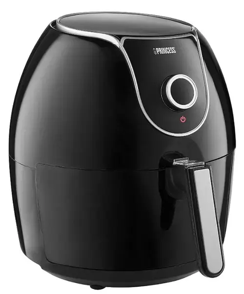 Friteuza cu aer cald Princess Aerofryer XXL 0118205501001, 1700 W, 5.2 l, afisaj LCD, cronometru 60 min, 9 portii, prajire fara ulei (Negru)