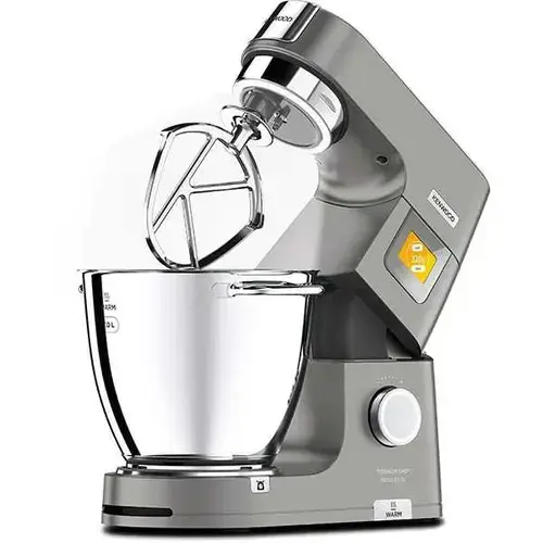 Robot de bucatarie Kenwood, KWL90.004SI Chef Patissier XL Titanium, 7 L, 1400 W, 13 Trepte de viteza (Argintiu)