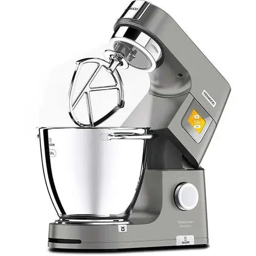 Robot de bucatarie Kenwood, KWL90.004SI Chef Patissier XL Titanium, 7 L, 1400 W, 13 Trepte de viteza (Argintiu)