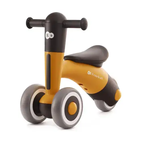 Tricicleta Kinderkraft, 1+, Galben/Negru