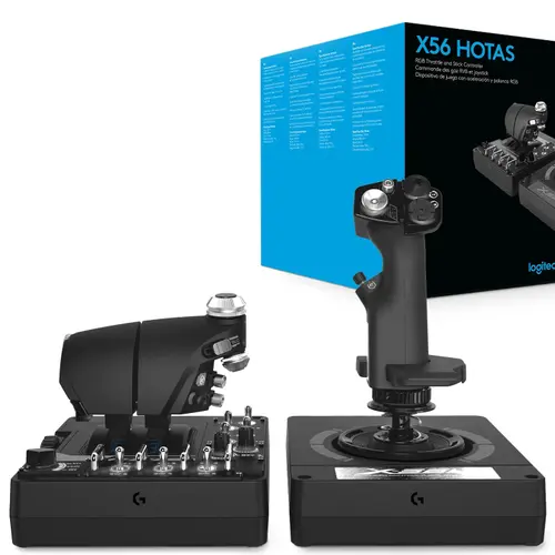 Joystick Logitech X56 Hotas (Negru)