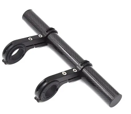 Extensie bara dubla 20cm pentru trotineta electrica Xiaomi (Negru)