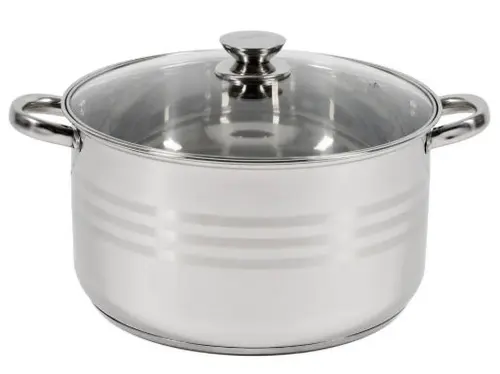 Oala cu capac Heinner HR-HJ-09, 28 x 15.5 cm, 9 L (Inox)