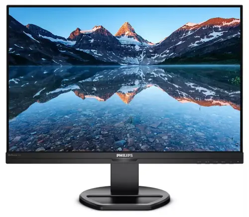 Monitor IPS LED Philips 24.1inch 240B9/00, WUXGA (1920 x 1200), VGA, DVI, HDMI, DisplayPort, Boxe, Pivot, 75 Hz (Negru)