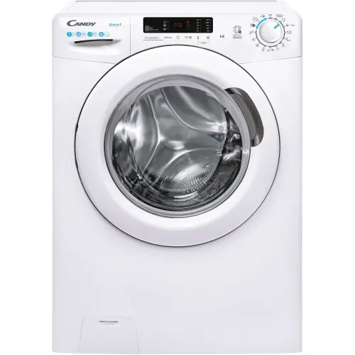 Masina de spalat rufe Candy CS4 1172DE/1-S, 7 kg, 1100 rpm, Easy Iron, Slim, Programe rapide de spalare, Hygiene, Clasa D (Alb)