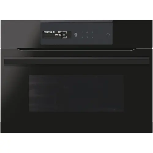 Cuptor compact incorporabil Haier HWO45NM6SXB1, Electric, 34 l, Curatare hidrolitica, Grill, Interfata I-Message (Negru)