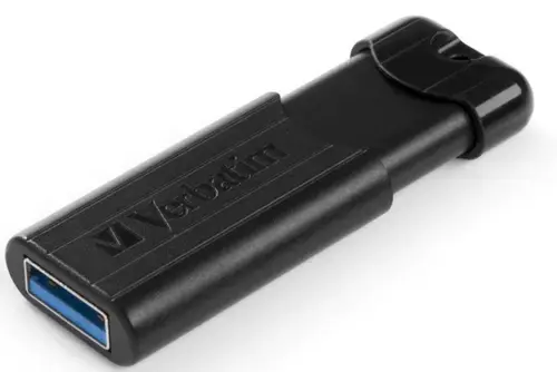 Stick USB Verbatim  Pinstripe, USB 3.0, 16GB (Negru)
