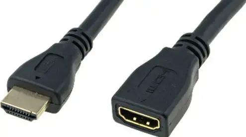 Extensie cablu HDMI Assmann AK-330201-020-S, v 1.4, 2 m (Negru)