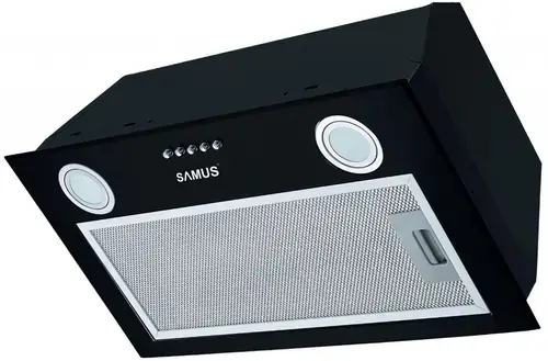 Hota incorporabila Samus HS5232B, 68 W, 1 Motor, 325 m3/h, Filtru tip caseta, 52.5 cm (Negru)