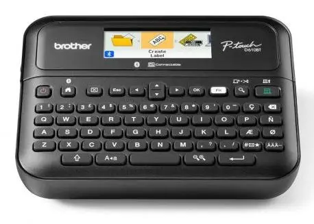 Sistem de etichetare Brother PT-D610BTVP, USB, Bluetooth (Negru)