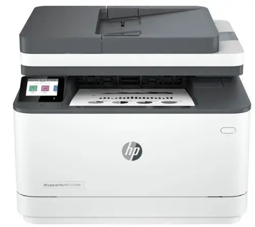 Multifunctional Monocrom HP LaserJet Pro MFP 3102fdn, A4, Fax, Retea, Duplex (Alb/Negru)