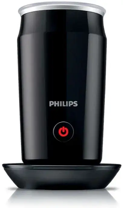 Sistem de spumare a laptelui Philips Milk Twister CA6500/63, 120ml, Prepara spuma rece si calda (Negru)