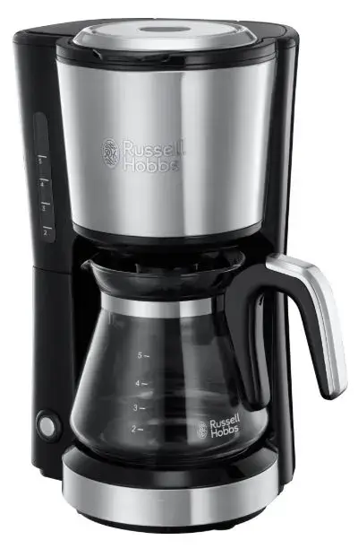Cafetiera Russell Hobbs Compact Home 24210-56, 650 W, 0.7 l, 5 cesti (Negru/Inox)