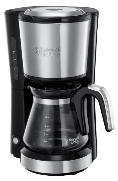 Cafetiera Russell Hobbs Compact Home 24210-56, 650 W, 0.7 l, 5 cesti (Negru/Inox)