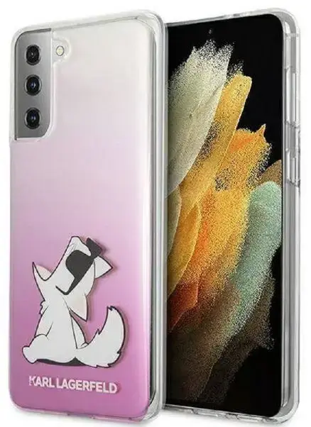 Protectie Spate Karl Lagerfeld Choupette Fun KLHCS21MCFNRCPI pentru Samsung Galaxy S21 Plus (Multicolor)