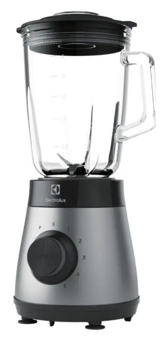 Blender Electrolux E4TB1-6ST, 800 W, 1.5 L, 5 Viteze+Pulse (Negru/Inox)