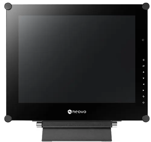 Monitor VA LED AG Neovo 15inch X-15E, XGA (1024 x 768), VGA, DVI, HDMI, DisplayPort, Boxe (Negru)