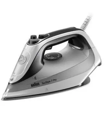 Fier de calcat Braun TexStyle SI7149WB, 2900 W, 220 g/min (Alb/Negru)