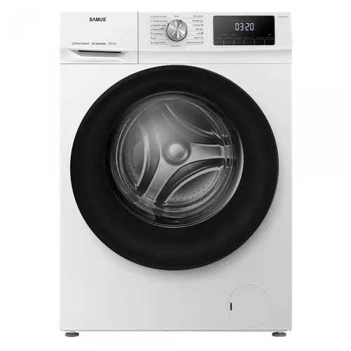 Masina de spalat cu uscator Samus WSDDI-85140, Capacitate spalare 8 kg, Capacitate uscare 5 kg, Motor inverter, 1400 Rotatii/Minut, 15 Programe, Clasa energetica A(spalare) / D(uscare), Incarcare cu rufe in timpul spalarii, Alb