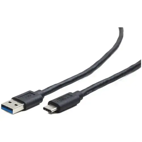 Cablu alimentare si date Gembird, USB 3.0 (T) la USB 3.1 Type-C (T), 36W, 0.1m, Negru, CCP-USB3-AMCM-0.1M
