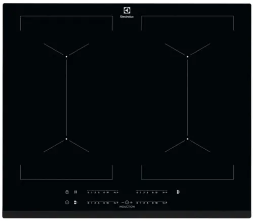 Plita incorporabila Electrolux EIV644, Inductie, 4 zone de gatit, Touch control, 60 cm (Negru)