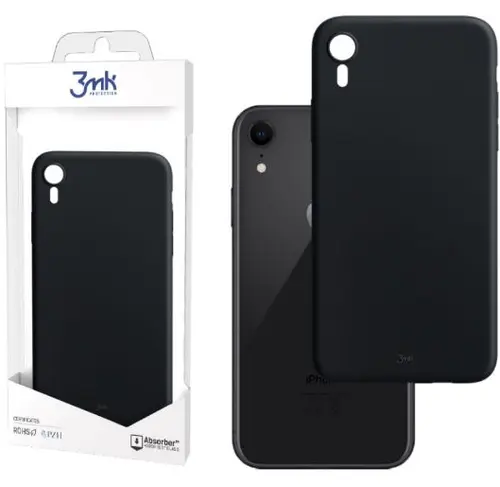 Husa Protectie Spate 3MK Matt 5903108232043 pentru Apple iPhone XR (Negru)