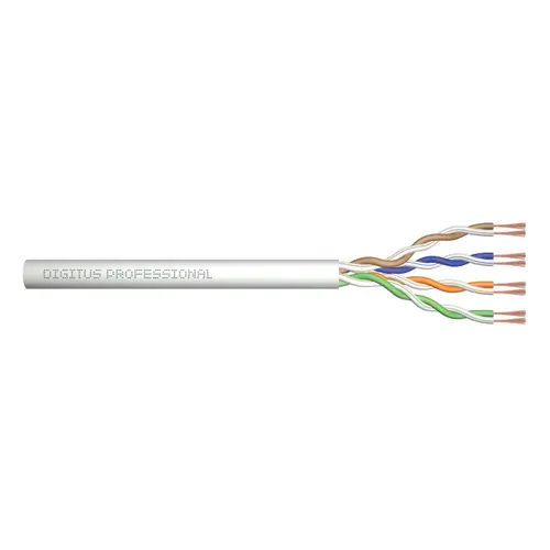 Cablu de retea, Digitus, CAT6, U-UTP, 305 m, DK-1613-P-305 (Alb)