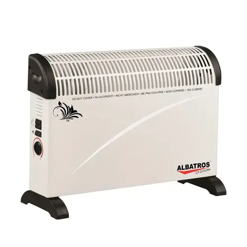 Convector electric Albatros CT-20TURBO, 3 trepte, 2000 W (Alb)