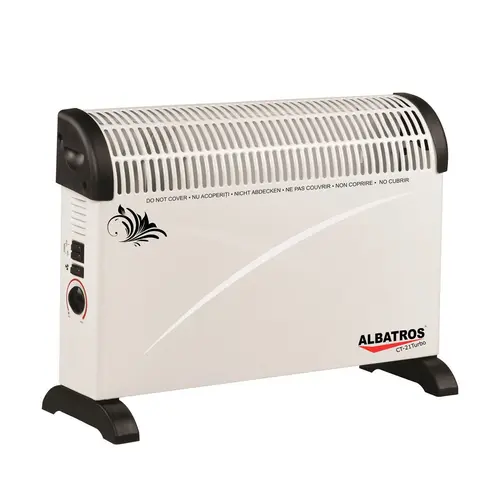 Convector electric Albatros CT-20TURBO, 3 trepte, 2000 W (Alb)