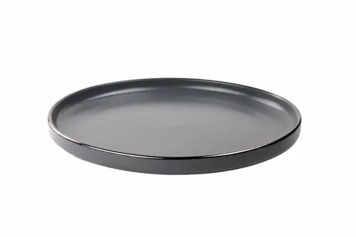 Farfurie intinsa Heinner CALYPSO HR-WDF-G27, Ceramica, 27 cm (Negru)
