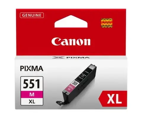 Cartus Cerneala Canon CLI-551XL, acoperire 660 pagini (Magenta)