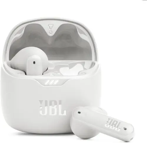 Casti True Wireless JBL Tune Flex, SinglePoint, Bluetooth, IPX4, ANC (Alb)