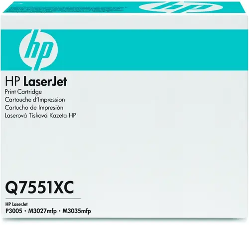 Toner HP Q7551XC (Negru)
