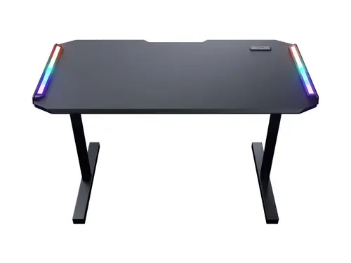 Birou Gaming Electric Cougar DEIMUS 120, iluminare RGB, 1250x740x810 (Negru)