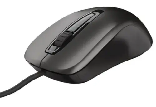 Mouse Optic Trust Carve, USB, 1200 DPI (Negru)