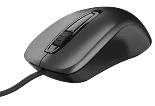 Mouse Optic Trust Carve, USB, 1200 DPI (Negru)