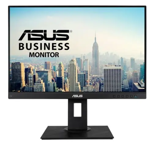 Monitor IPS LED ASUS 24.1inch BE24WQLB, 1920 x 1200, VGA, HDMI, DisplayPort, Pivot, Boxe (Negru)