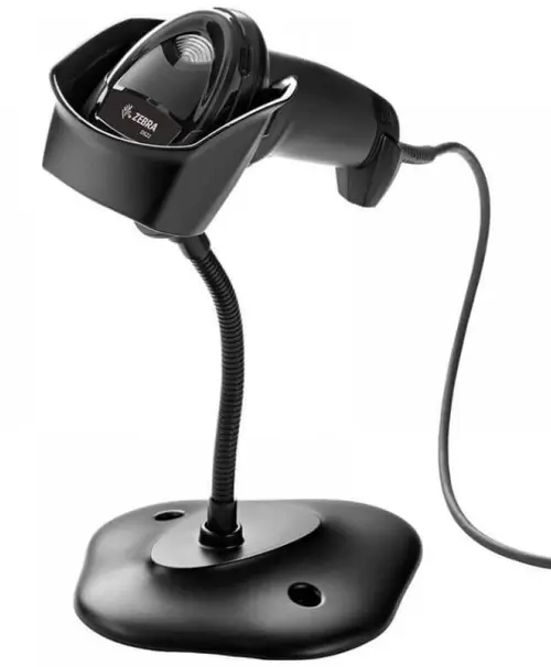 Cititor coduri de bare Zebra DS4608, 2D, SR, USB, 360 mA, IP52 (Negru)